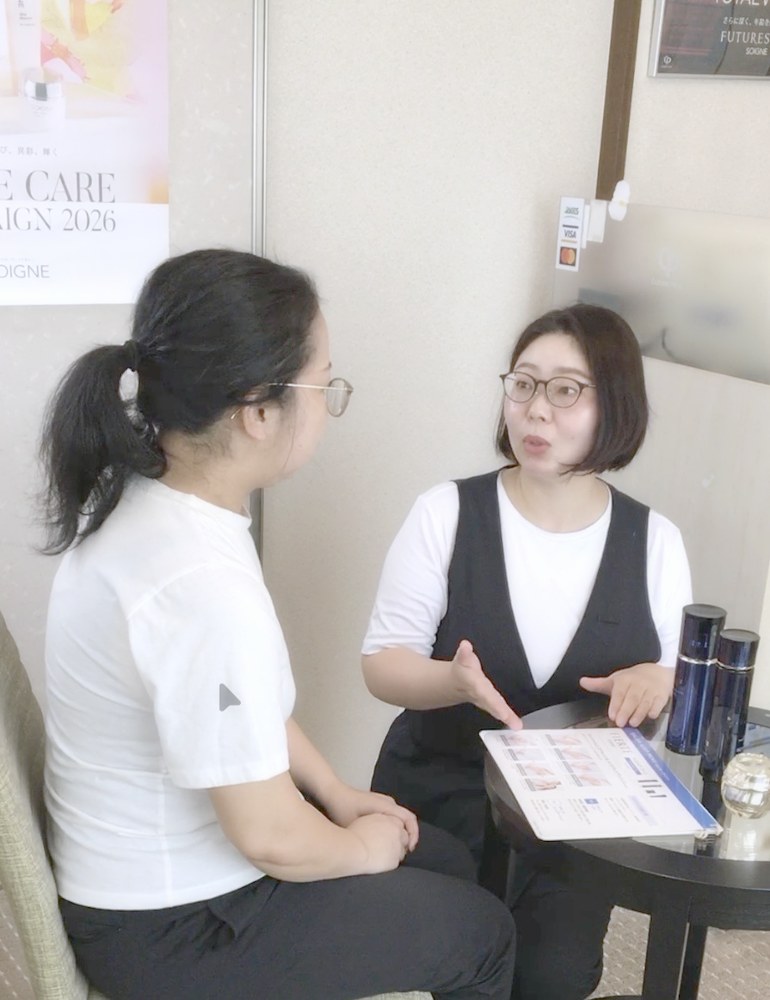 カウンセリングの様子
